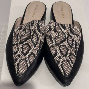 Cole Haan Mules 6B  Pyson Print